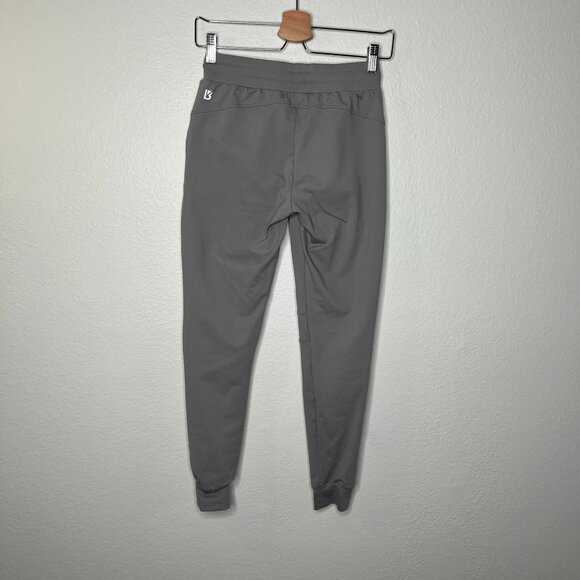 Buff Bunny Womens Gray Jogger active Pants With Drawstring Waist & Pockets - Picture 8 of 12